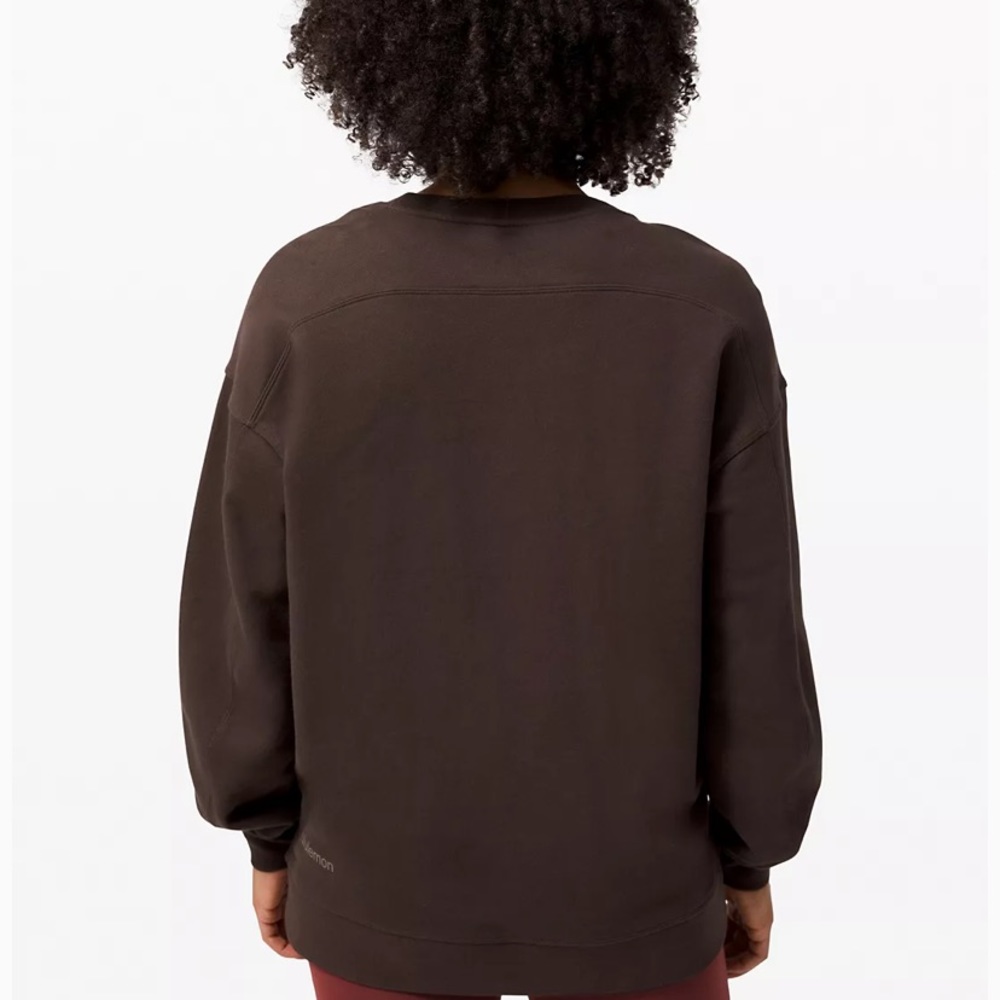 Lululemon Perfectly Oversized Crew * French Press - Picture 3 of 5